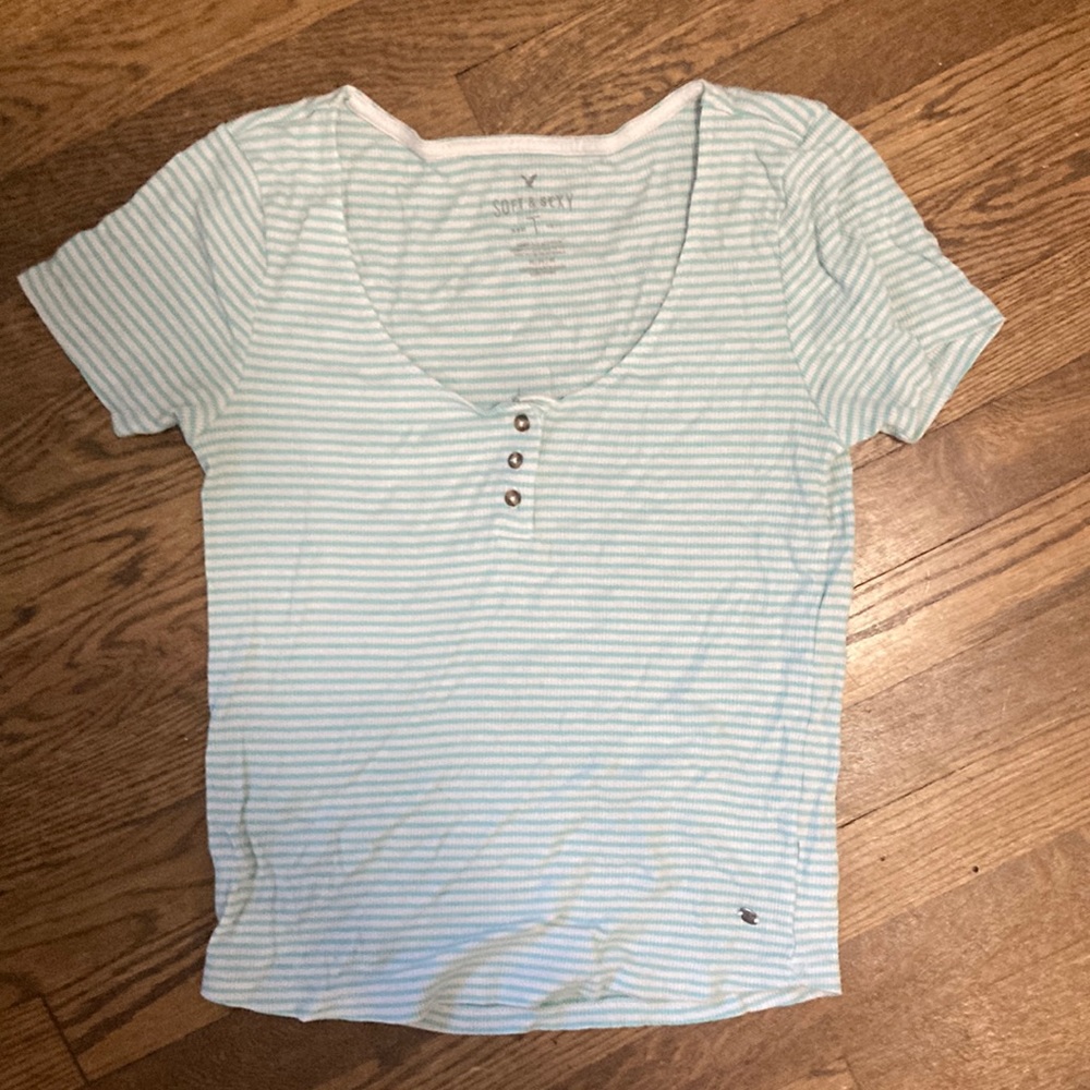 American Eagle Soft & Sexy Scoop Neck Top